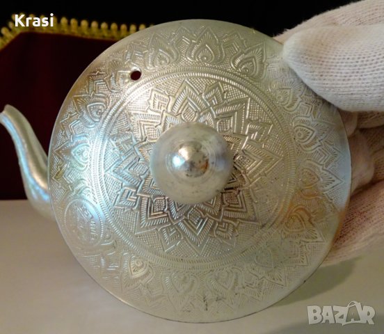 Старинен чайник,кана Thailand,маркиран. , снимка 4 - Антикварни и старинни предмети - 33807745