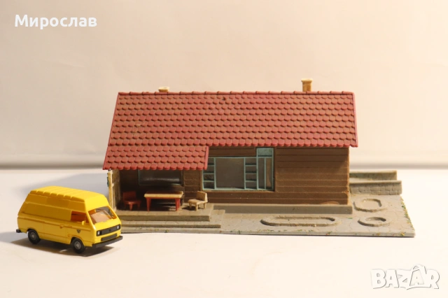 FALLER? KIBRI? VOLLMER? H0 1/87 СГРАДА КЪЩА ВАГОН ВЛАК ЖП