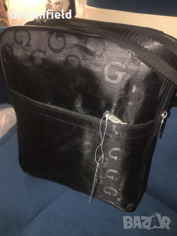 Мъжка спортна чанта за рамо Gucci - реплика, снимка 2 - Чанти - 35684986