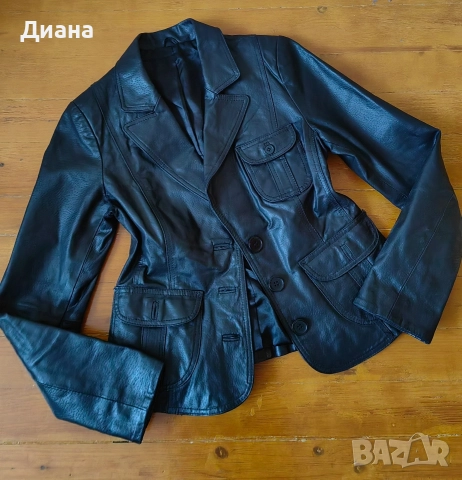 дамско кожено яке от естествена кожа , снимка 4 - Якета - 52922264