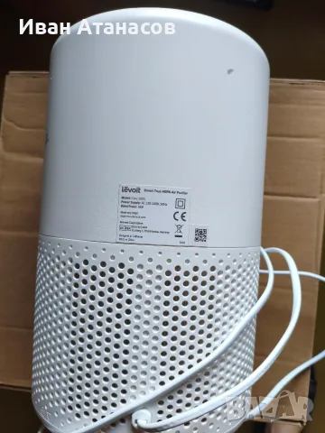 Смарт Пречиствател за Въздух Levoit Core 200S Smart True HEPA, снимка 3 - Овлажнители и пречистватели за въздух - 55776852