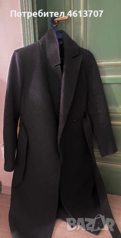 H&M елегантно сиво палто