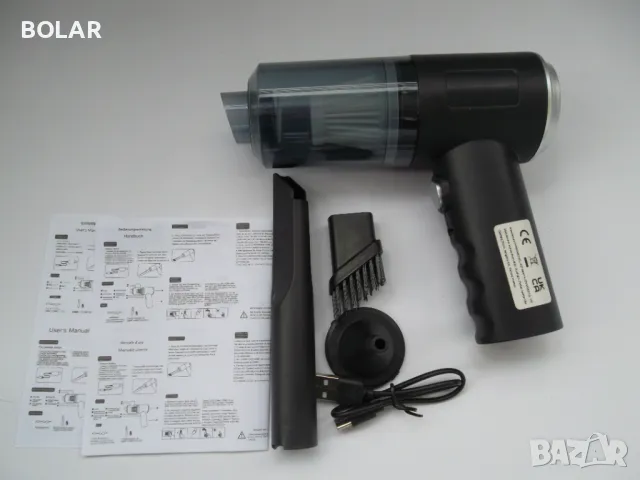 АКУМУЛАТОРНА МИНИ ПРАХОСМУКАЧКА, снимка 2 - Други инструменти - 49688656