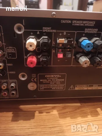 Ресивър Onkyo TX-SR600E, снимка 5 - Ресийвъри, усилватели, смесителни пултове - 55773091