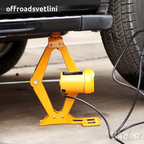 Електрически крик с гайковерт 12V, снимка 3 - Други инструменти - 42243626