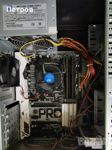 Настолен компютър 1151 ASRock H270 Pro4,рам пам 2х4 ддр4 2400мх, снимка 5 - Геймърски - 49682570