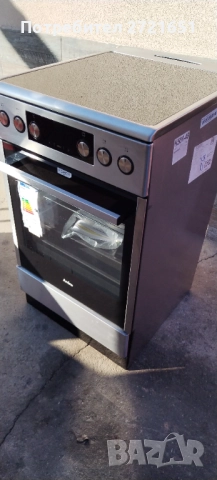 Печка с керамичен плот с плавно затваряне, снимка 2 - Печки, фурни - 52432214