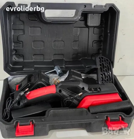 СУПЕР ПРОМОЦИЯ!!! АКУМУЛАТОРНА РЕЗАЧКА/ТРИОН ЗА ДЪРВА 12"/305мм., снимка 2 - Други машини и части - 48663367