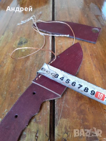 Стара кожена кания за нож #11, снимка 8 - Антикварни и старинни предмети - 36197667