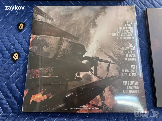 Бокс сет на Sabaton The Last Stand, снимка 3 - CD дискове - 55779398