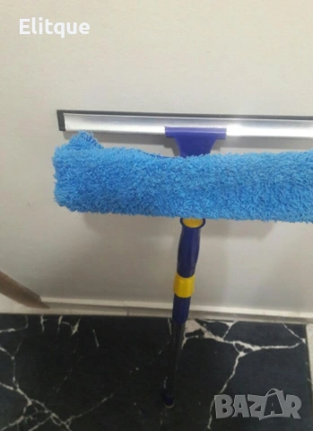 Микрофибърна стъклочистачка моп BLC MOP с телескопична дръжка