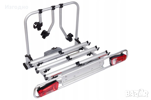 Багажник-стойка за велосипеди за теглич Fabbri Bicci Deluxe 3- Thule, снимка 3 - Аксесоари и консумативи - 53613889