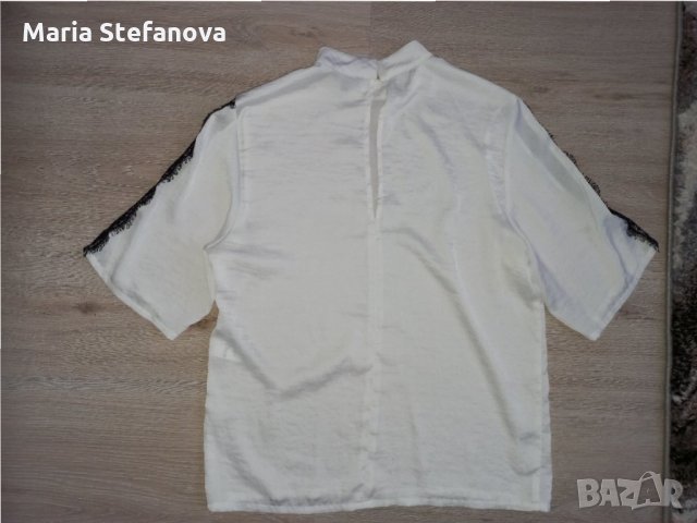 Елегантна бяла блуза , снимка 3 - Ризи - 34331961