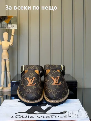 Louis Vuitton Дамски Затворени Чехли Луис Витон - Различни Цветове Код E183, снимка 2 - Чехли - 55974233