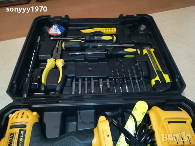 DEWALT-КОМПЛЕКТ В КУФАР 0807232004, снимка 11 - Винтоверти - 41490405