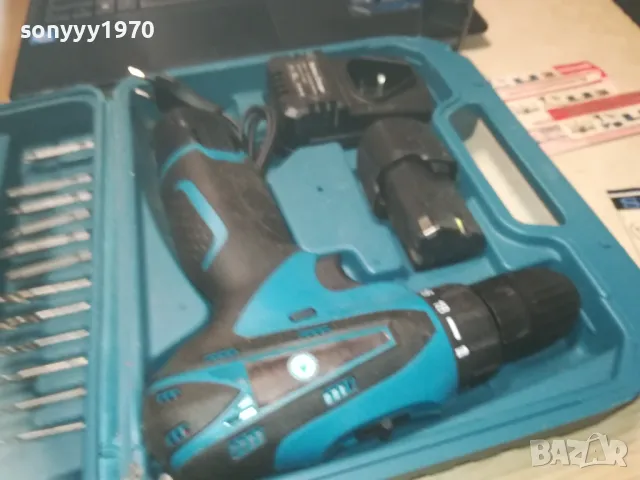 ВИНТОВЕРТ С ДВЕ БАТЕРИЙ И ЗАРЯДНО В КУФАР 1709241049, снимка 6 - Винтоверти - 47264704