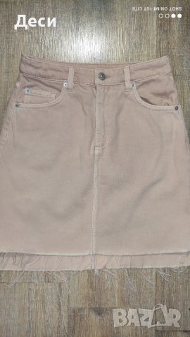 дънкова поличка на H&M, снимка 1