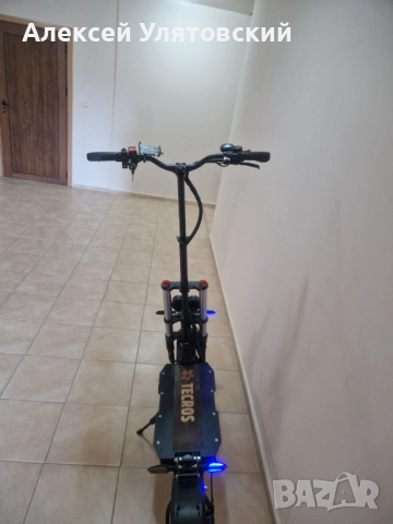 Електрическа тротинетка Tecros o3s 90КМ/Ч 6000w 38.4 A 60V, снимка 3 - Друга електроника - 52022416