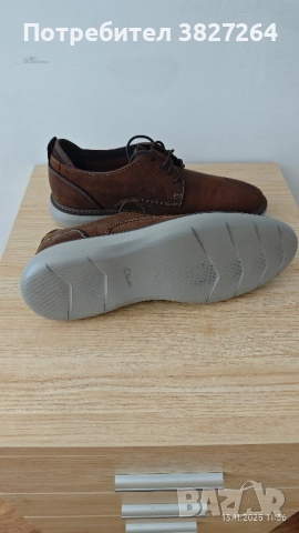 Нови мъжки обувки Clarks , снимка 3 - Ежедневни обувки - 52399157