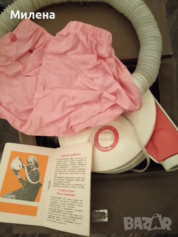 Стар модел сешоар с шапка (бонет)