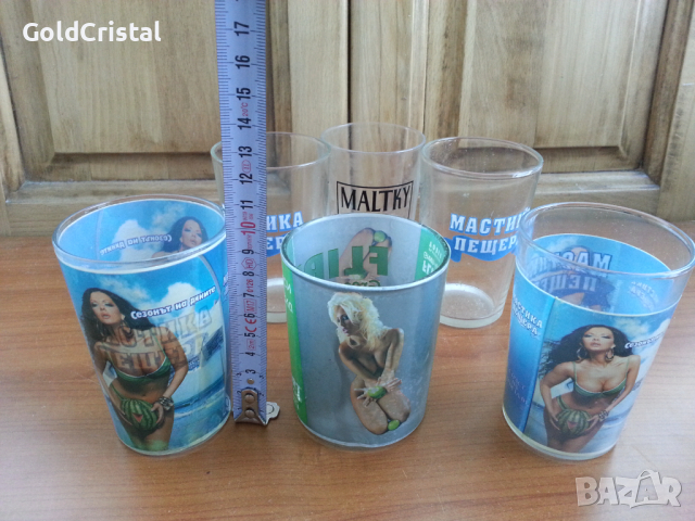 Стъклени чаши Галена, снимка 2 - Колекции - 36332517