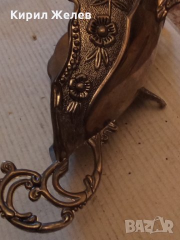 Посребрена Фруктиера стара 24572 , снимка 8 - Декорация за дома - 34044166