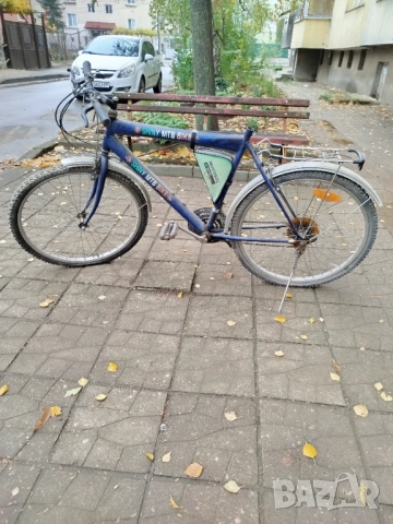 велосипед 26"- колело с багажник и калници- за ремонт или части, снимка 3 - Велосипеди - 31332656