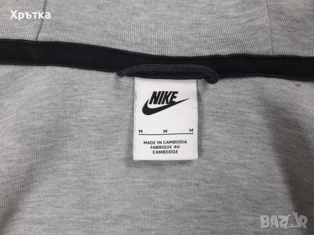 Nike Tech Fleece Windrunner - Оригинално мъжко горнище размер M, снимка 9 - Спортни дрехи, екипи - 53462846