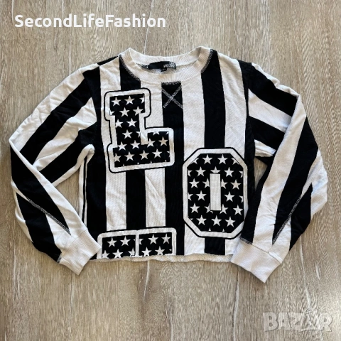 Дамска блуза с лого Love Moschino размер S