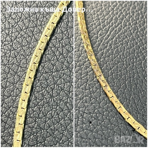 Златен Ланец житен клас синджир  златно ланче 14 к 585 gold zlato zlatni lanec lance , снимка 9 - Колиета, медальони, синджири - 51840190