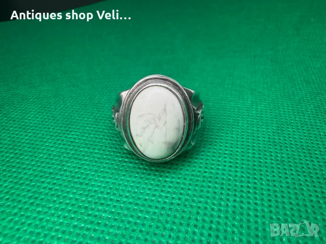 Мъжки сребърен пръстен №6390, снимка 2 - Пръстени - 48691719