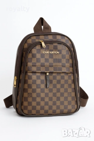 Louis Vuitton Нова Дамска Кожена Раница Луи Витон 