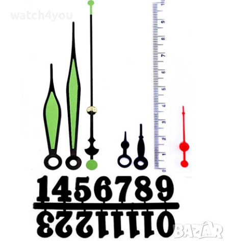 МЕХАНИЗМИ ЗА СТЕННИ ЧАСОВНИЦИ. БЕЗШУМЕН МЕХАНИЗЪМ ЗА СТЕНЕН ЧАСОВНИК. ПЛАВЕН ПЛАВАЩ MEHANIZAM , снимка 16 - Стенни часовници - 46461625