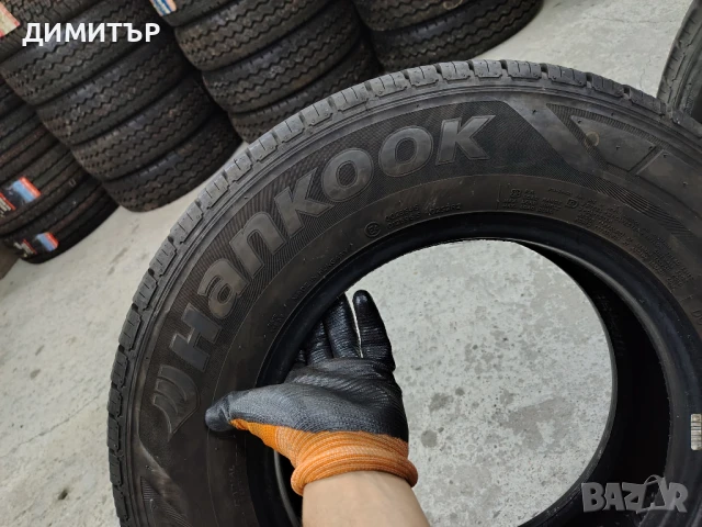 2бр.летни гуми HANKOOK 185 80 14C DOT18 цена за брой, снимка 3 - Гуми и джанти - 51412018