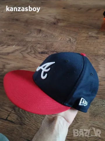new era atlanta braves hat - страхотна мъжка шапка КАТО НОВА