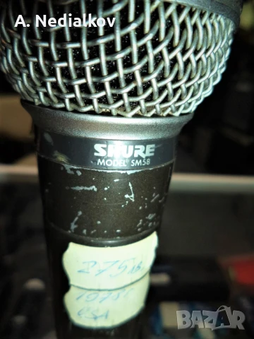 Shure sm 58/1978  USA, снимка 6 - Други - 50816721