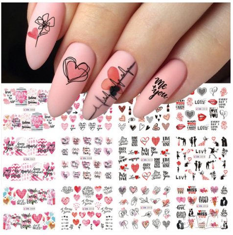 Комплект Водни стикери № 38