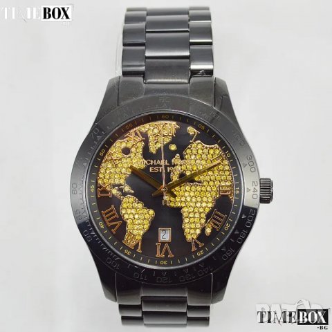 Michael Kors MK6091 Layton Black. Нов дамски часовник, снимка 2 - Дамски - 38809975