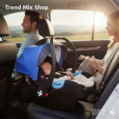 Бебешка количка 3 в 1, Zizito Harmony Lux, снимка 3 - Детски колички - 51899296