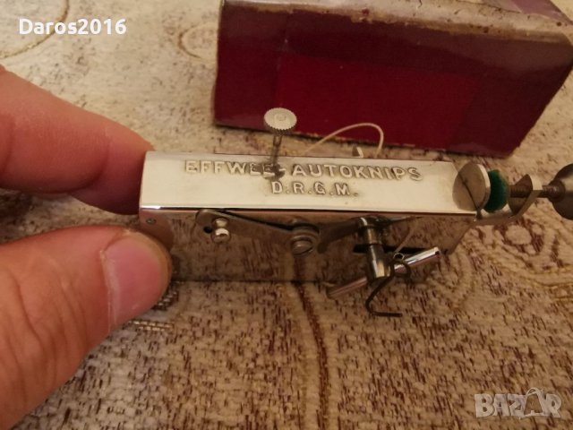 Много стара самоснимачка Effwee Autoknips 1910 , снимка 5 - Антикварни и старинни предмети - 39649681