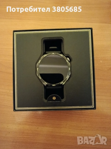 HUAWEI WATCH GT 4, BLACK, Black Fluoroelastomer Strap, 46 MM, PNX-B19, снимка 2 - Смарт часовници - 52670845