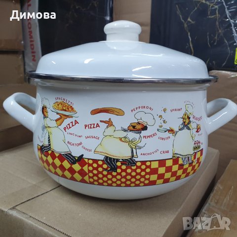 Тенджери руски емайл, снимка 1 - Съдове за готвене - 17365345