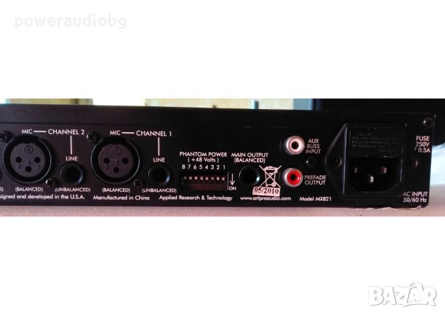 Висококачествен Бутиков линеен миксер ART MX 821 - 8 канала, снимка 7 - Ресийвъри, усилватели, смесителни пултове - 40382474