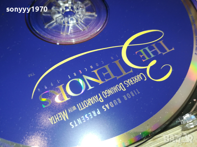 THE 3 TENORS CD-ВНОС GERMANY 1803241637, снимка 8 - CD дискове - 44824368