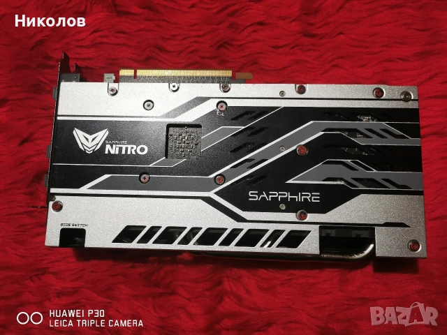 Sapphire NITRO+ Radeon RX 580 8GB, снимка 4 - Видеокарти - 53433575