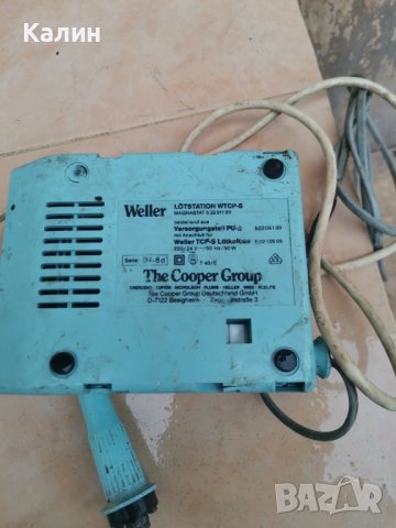 Weller professional станция и поялник WTCP-S PU S 50W , снимка 2 - Поялници и запояване - 39101678