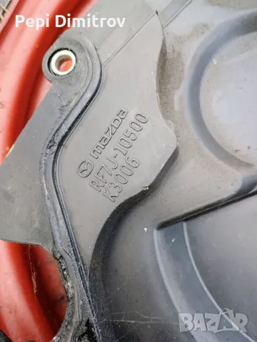 Горен и долен капак Капак ангренажен ремък горен за Мазда 5.RF7J10510., снимка 4 - Части - 49300226