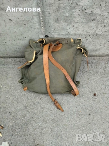 Брезентова раница , снимка 3 - Екипировка - 50502780