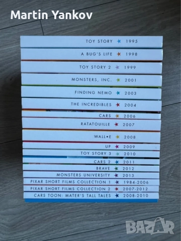 колекция PIXAR Disney DVD , снимка 2 - Анимации - 52458267