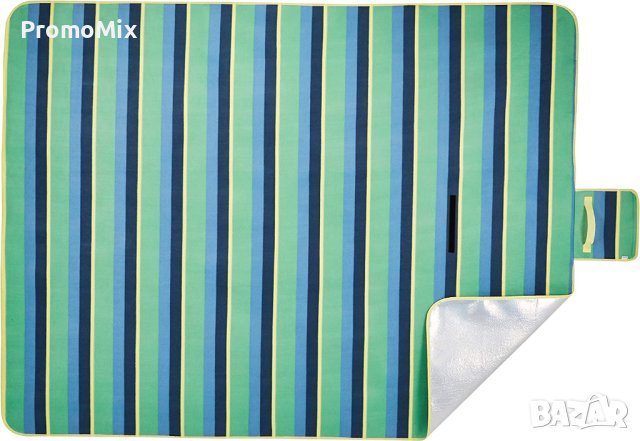 Одеяло за пикник Amazon Basics TEX0724-17 175x200см шалте за къмпинг непромокаемо термоизолирана пол, снимка 2 - Градински мебели, декорация  - 41019399
